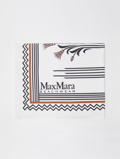 Max Mara Printed terry beach towel outlook