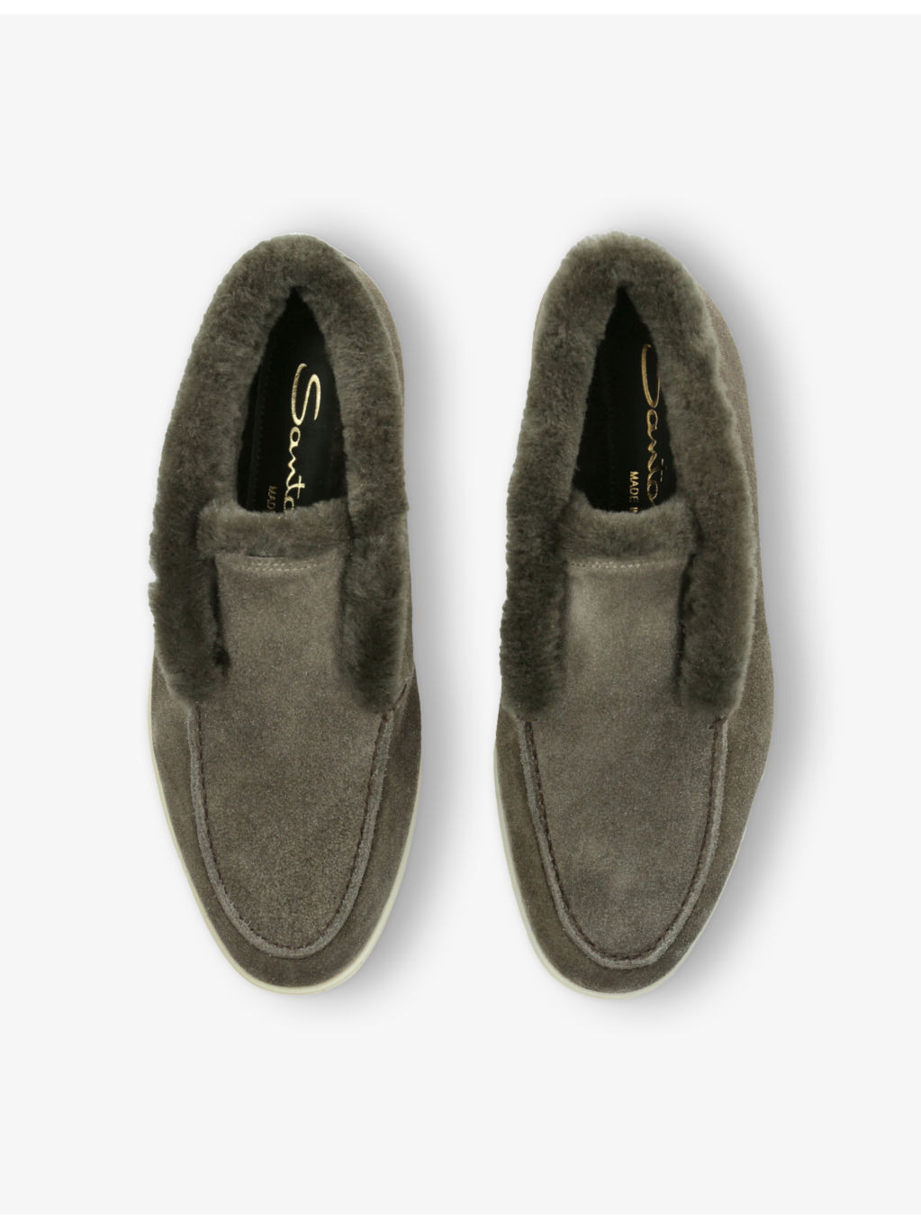 Fortune embossed-branded suede ankle boots - 2
