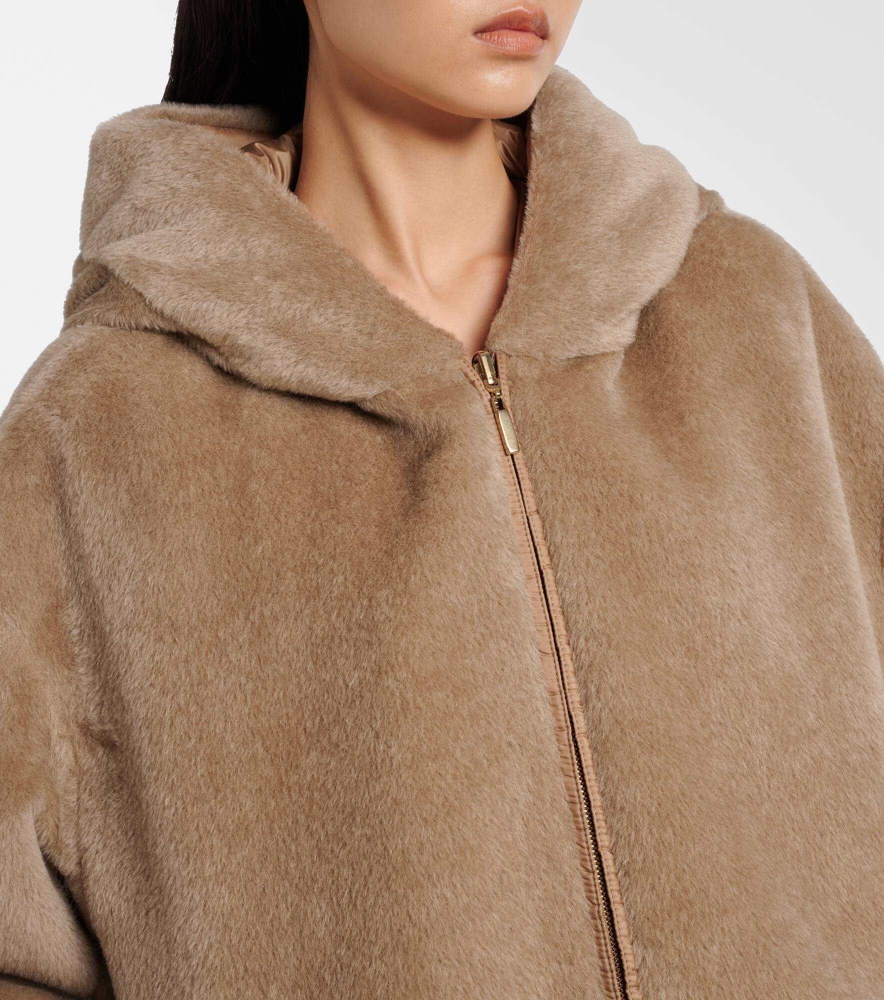 Olivia reversible alpaca and wool down jacket - 4