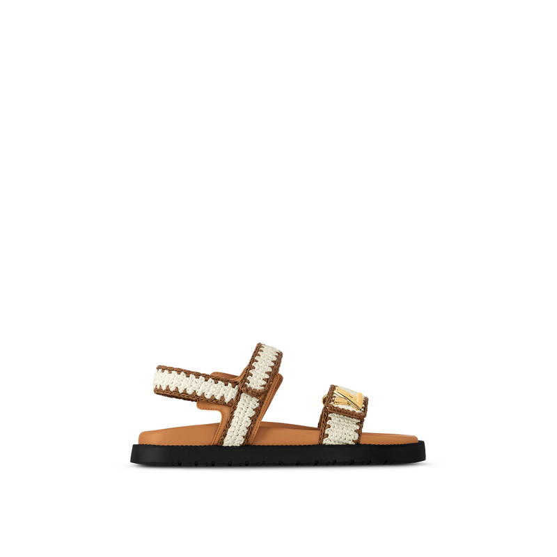 LV Sunset Flat Comfort Sandal 1