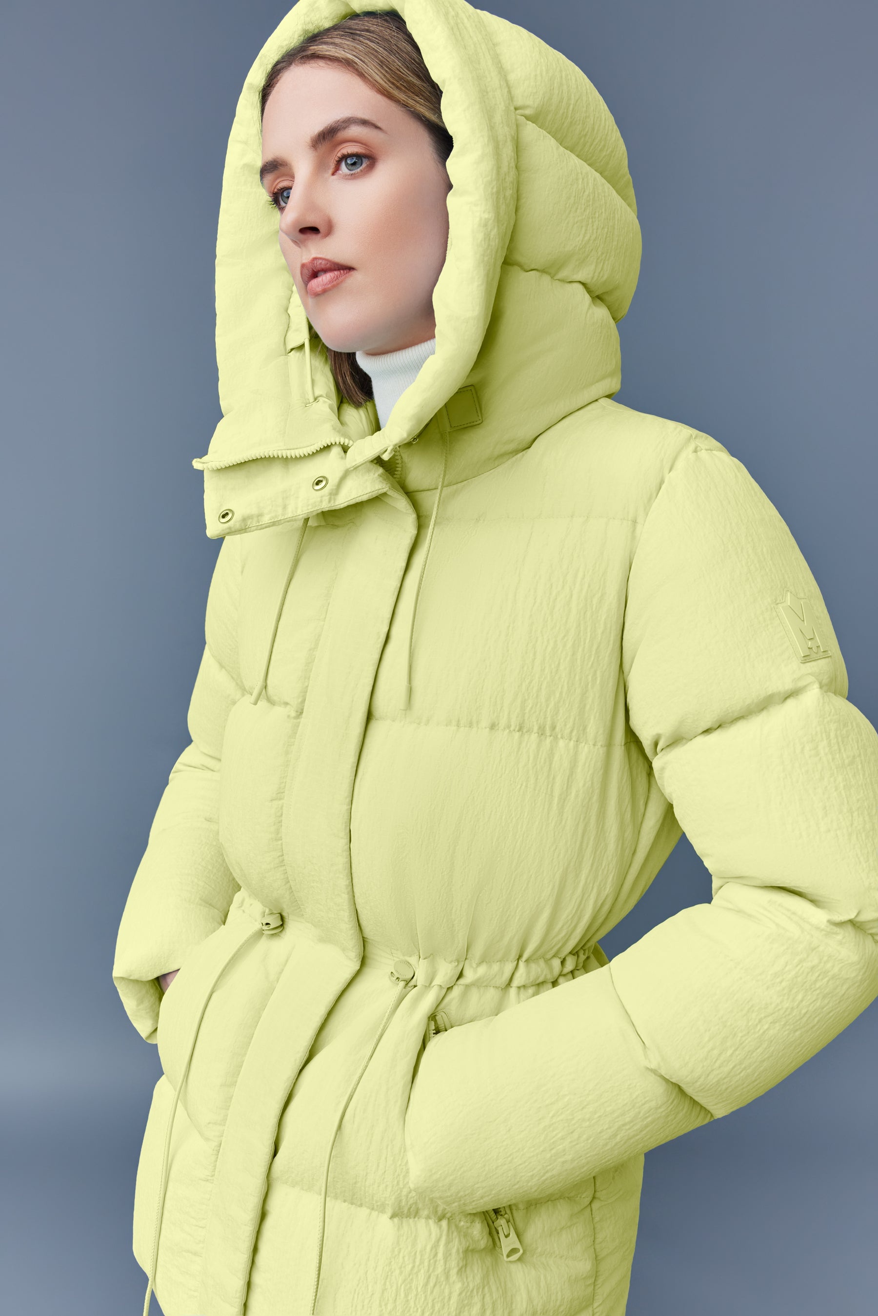 FREYA-TR tactile ripstop light down jacket - 5