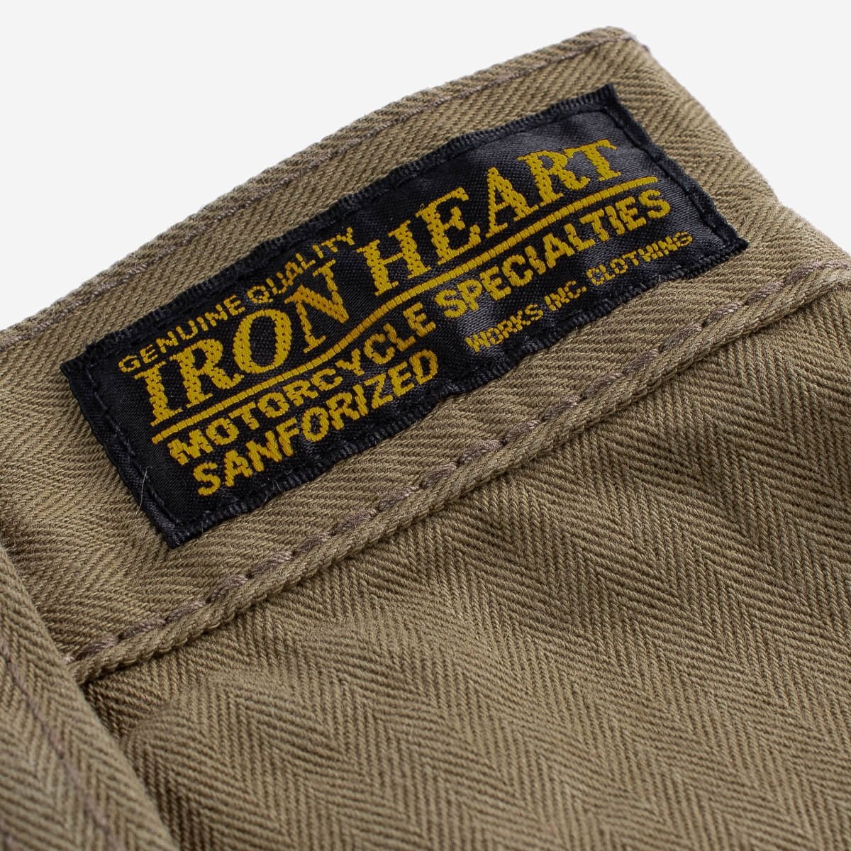 IH-733-KHA 11oz Herringbone Cargo - Khaki - 14