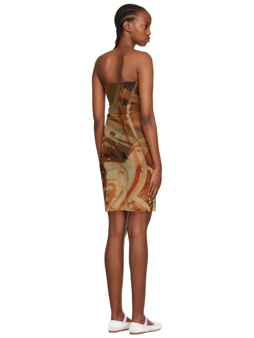 Yellow Anti Gravity Minidress - 3