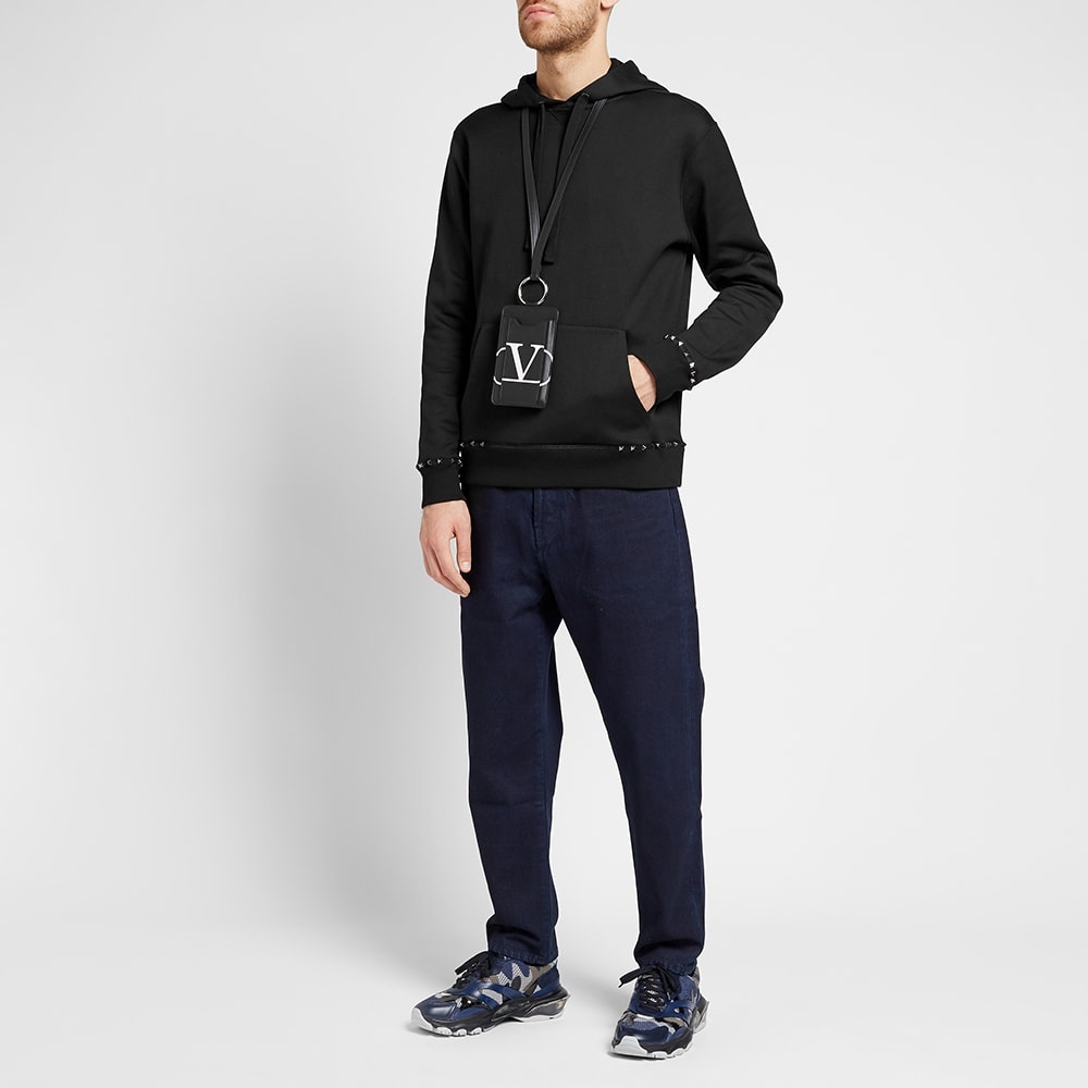 Valentino Rockstud Hem & Cuff Popover Hoody - 8