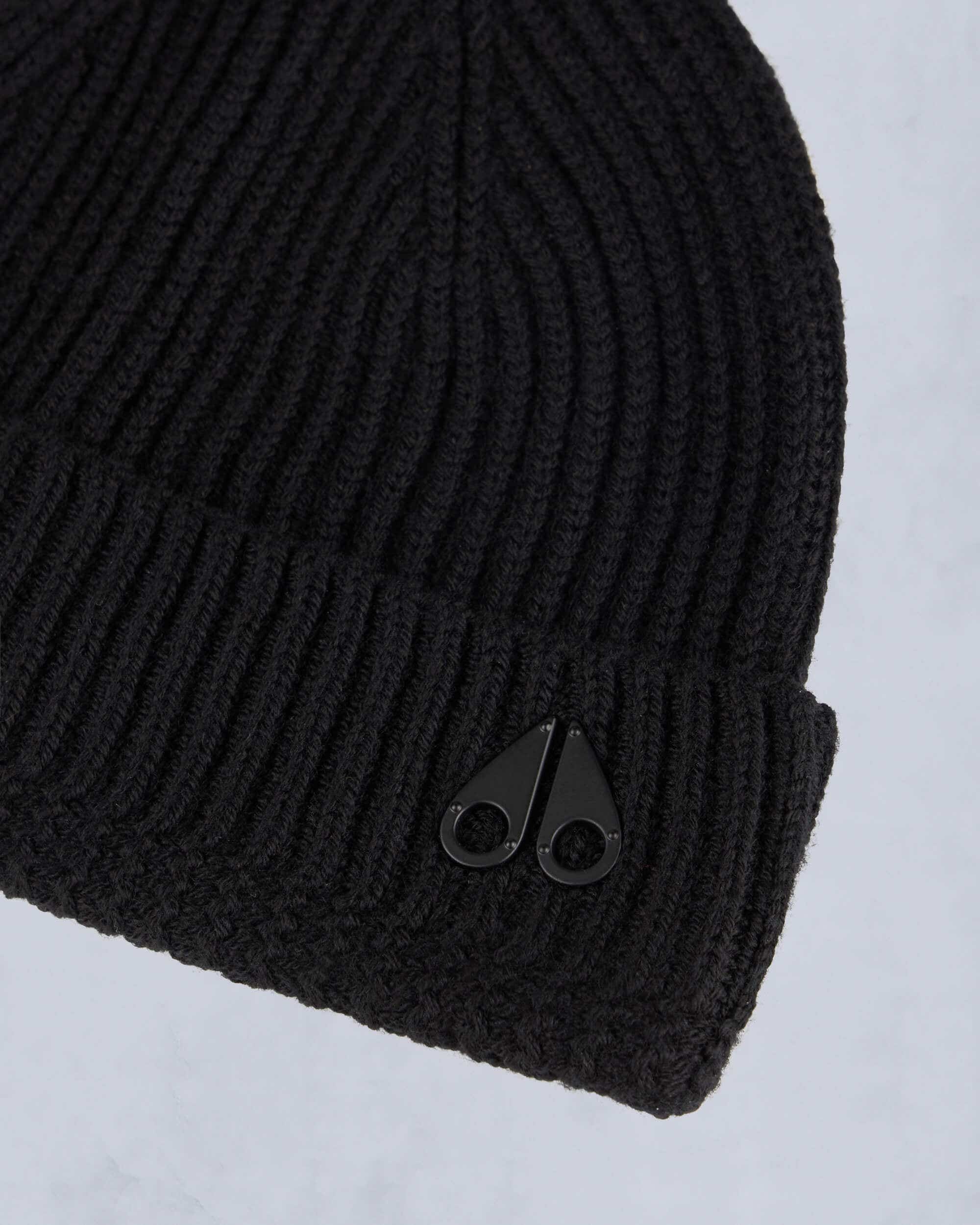 LOGO RIBBED BEANIE - 4