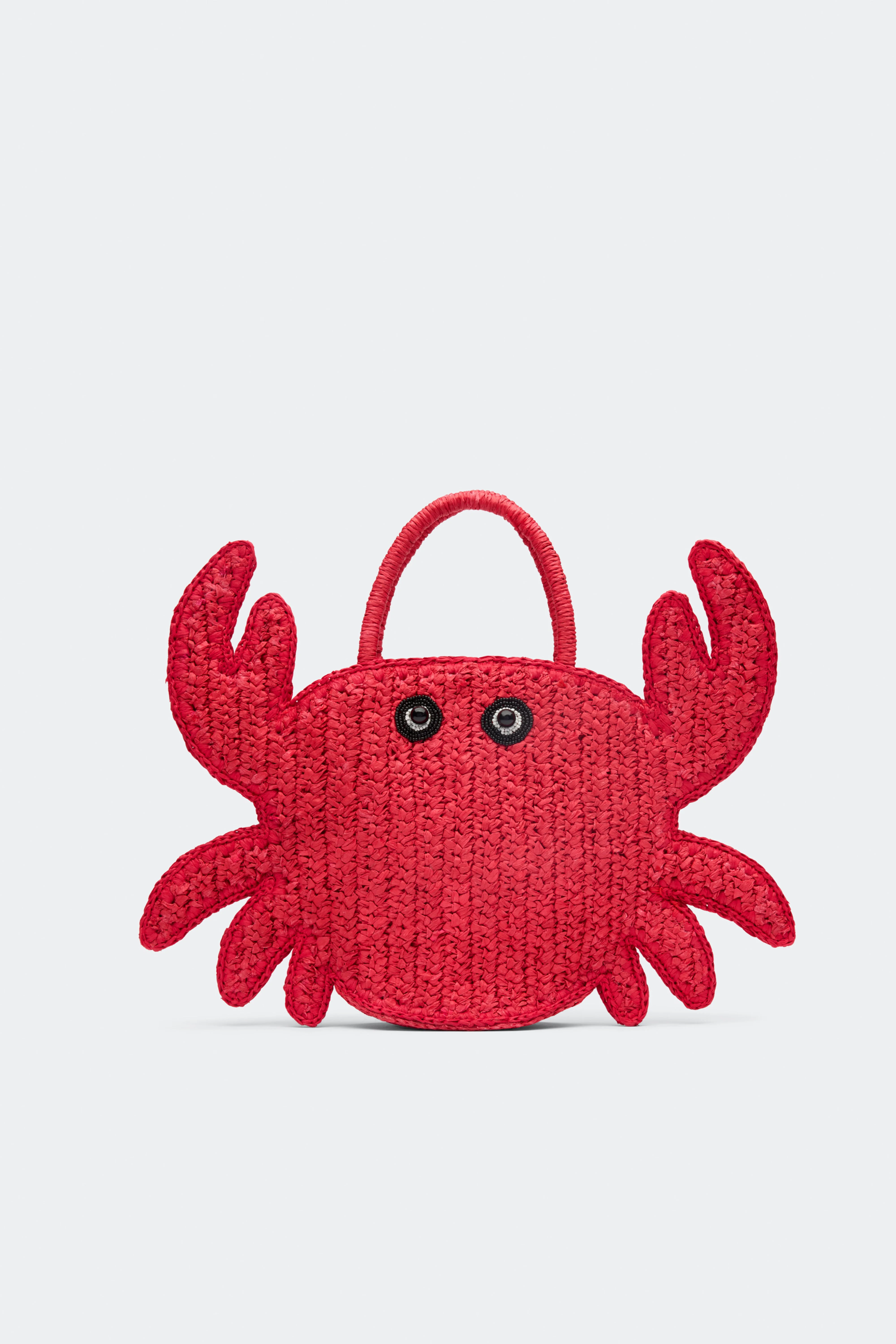 Crab Bag In Lucky Red - 1