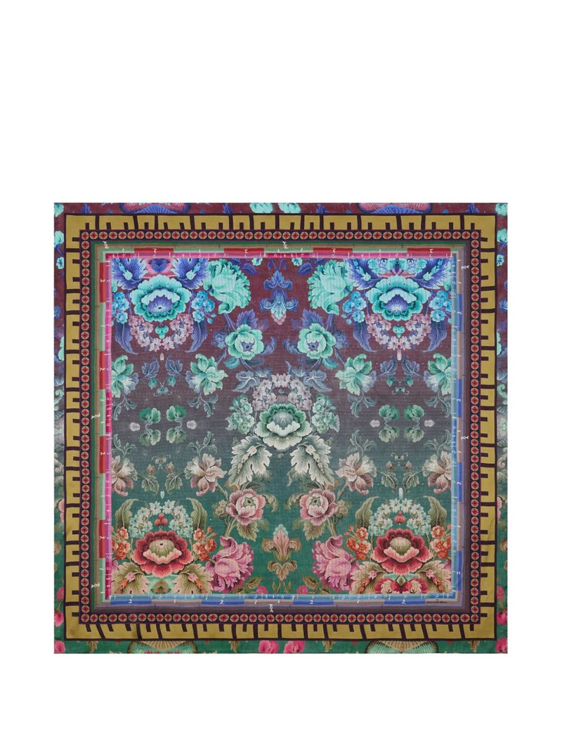 floral-print scarf 1