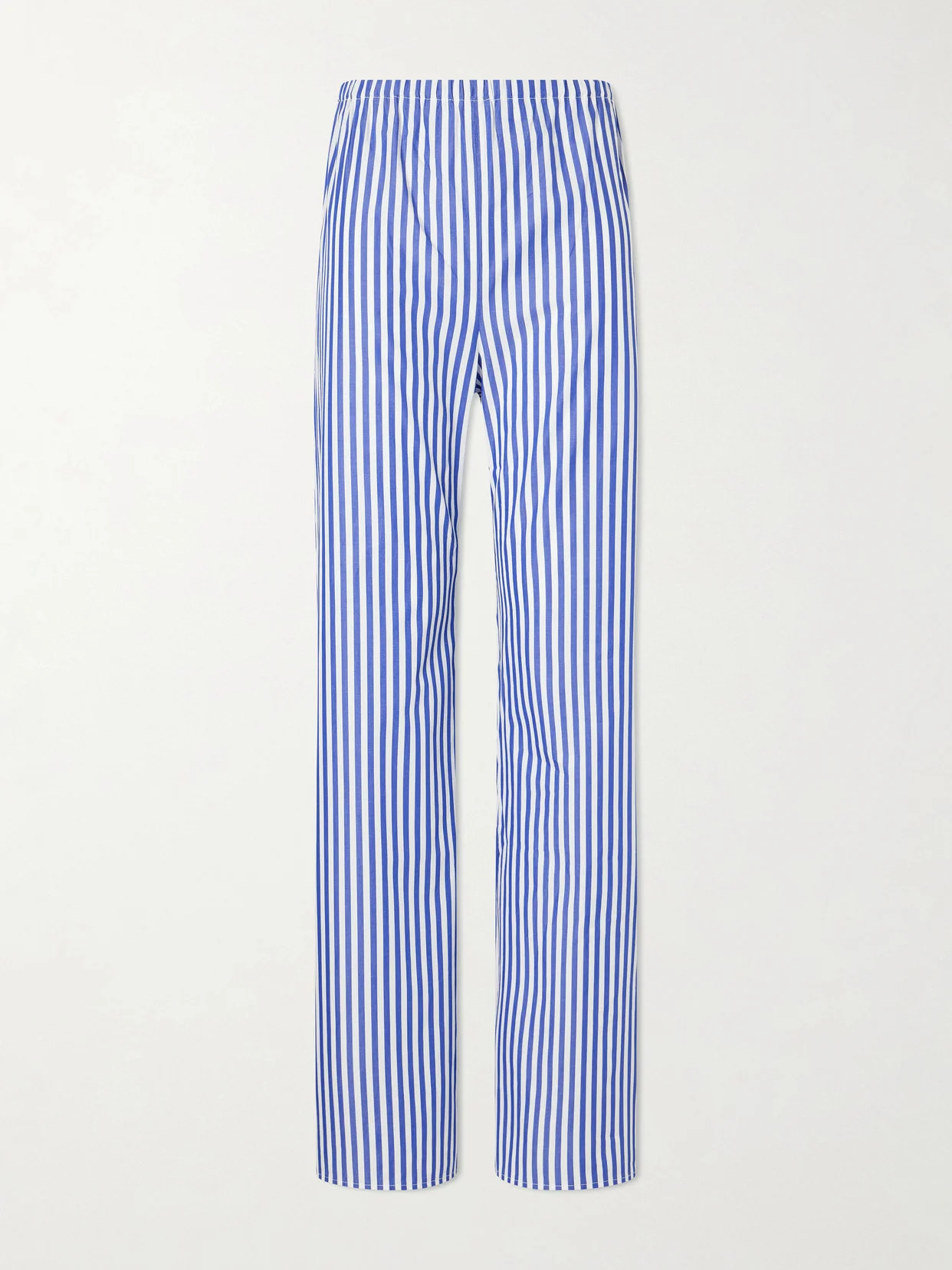 Striped Cotton Pants - 1
