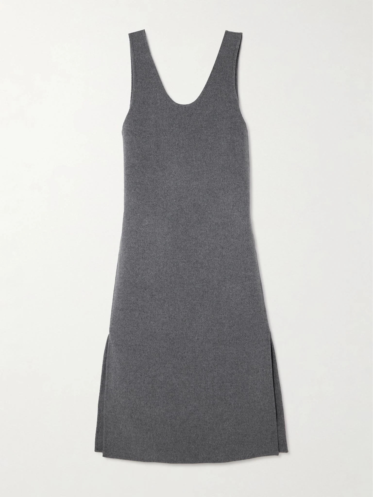 Wool midi dress Gray - 1