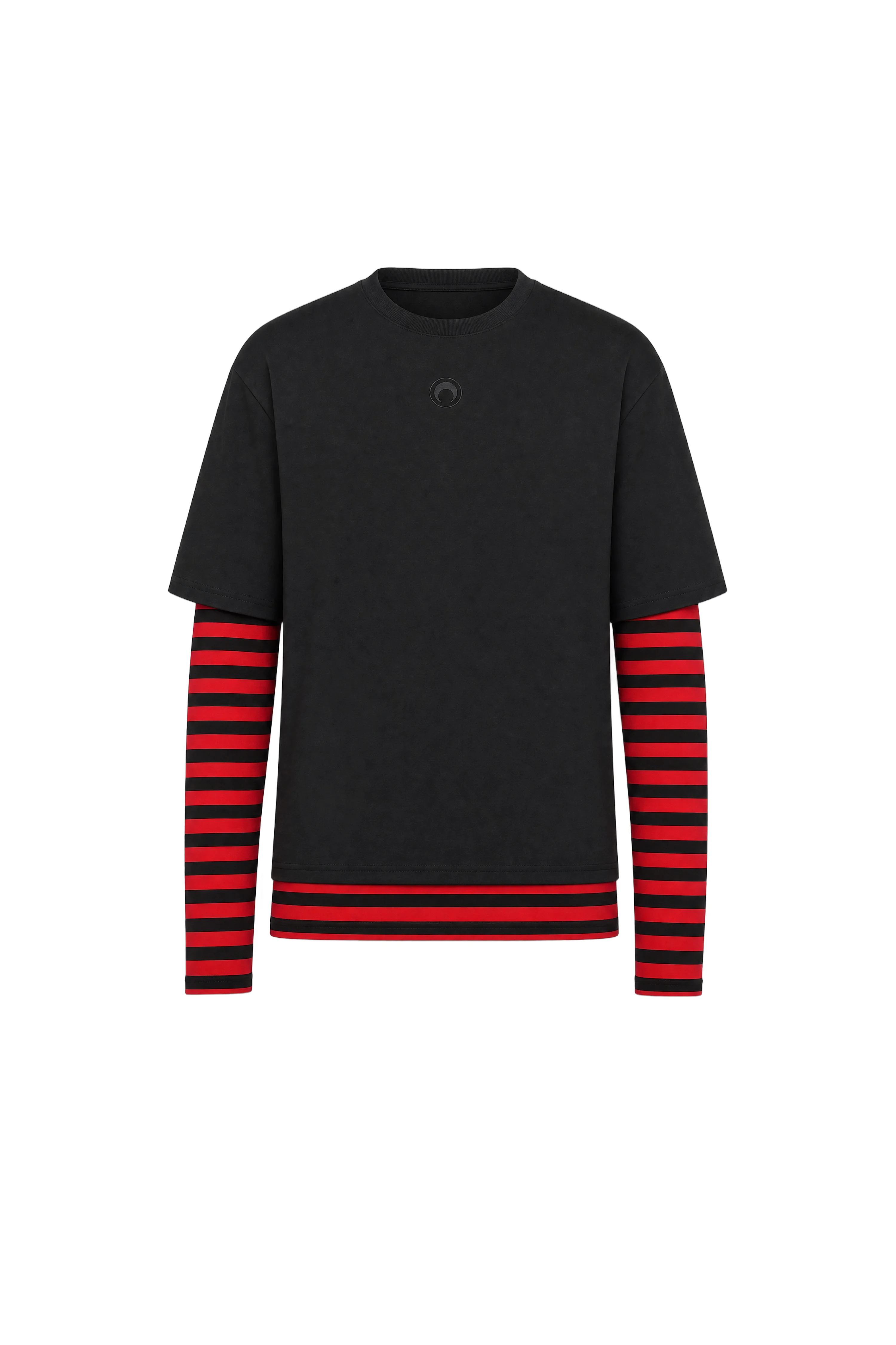 MOON LOGO STRIPES JERSEY LONG SLEEVES T-SHIRT - 1