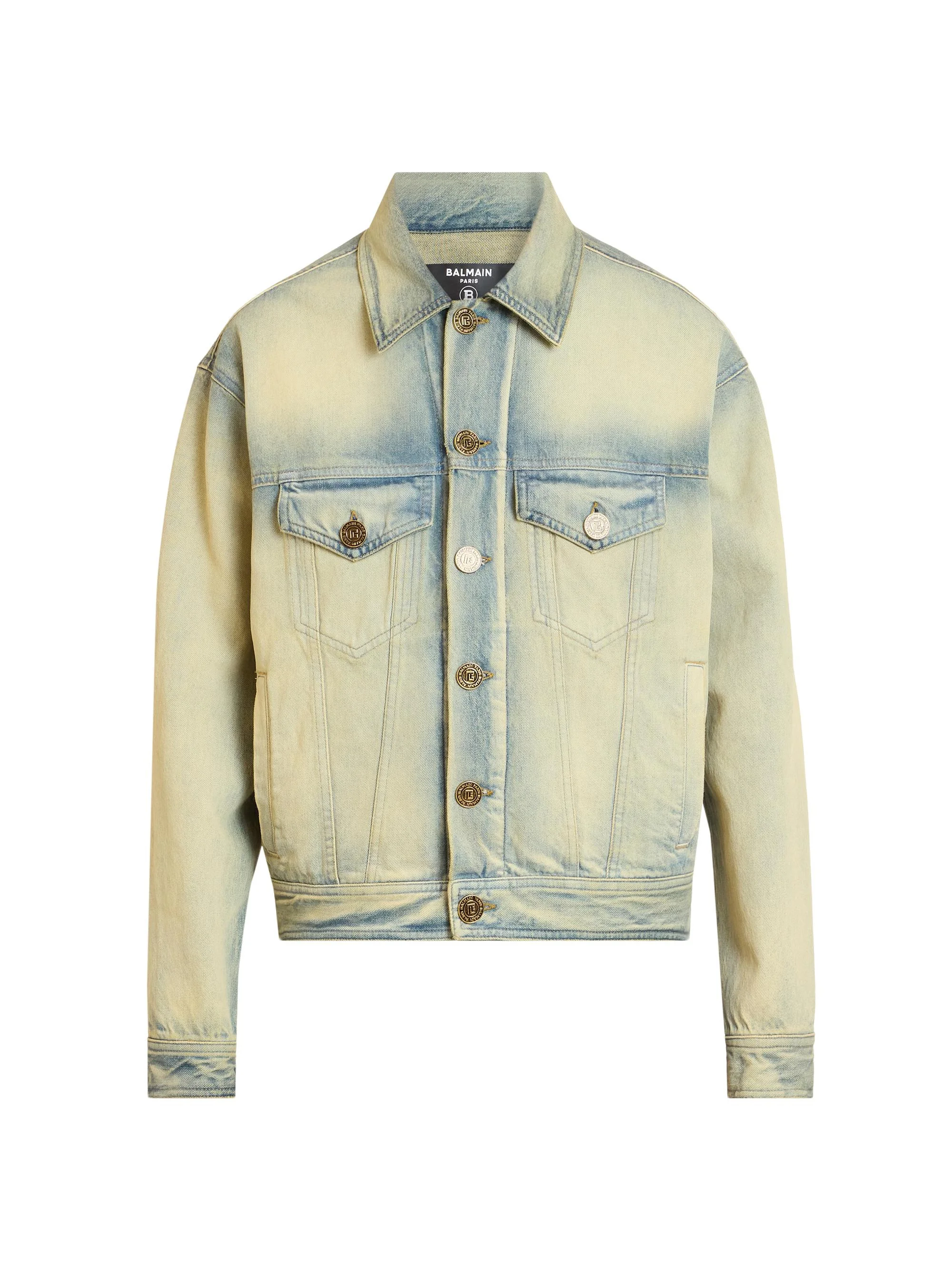 Men's Denim Relaxed Jacket - Blue Jean - 1