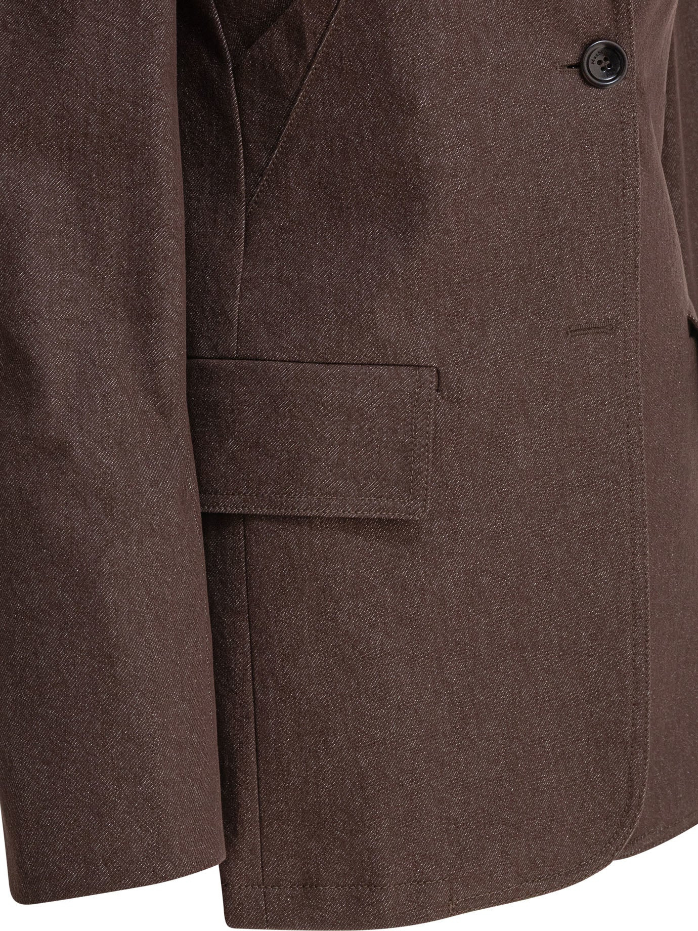 Max Mara Denim-effect Cotton Blazer - 4