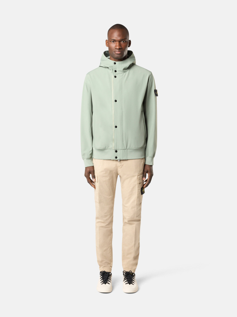 Stone Island 4100090 LIGHT SOFT SHELL-R_e.dye® TECHNOLOGY, RECYCLED POLYESTER outlook