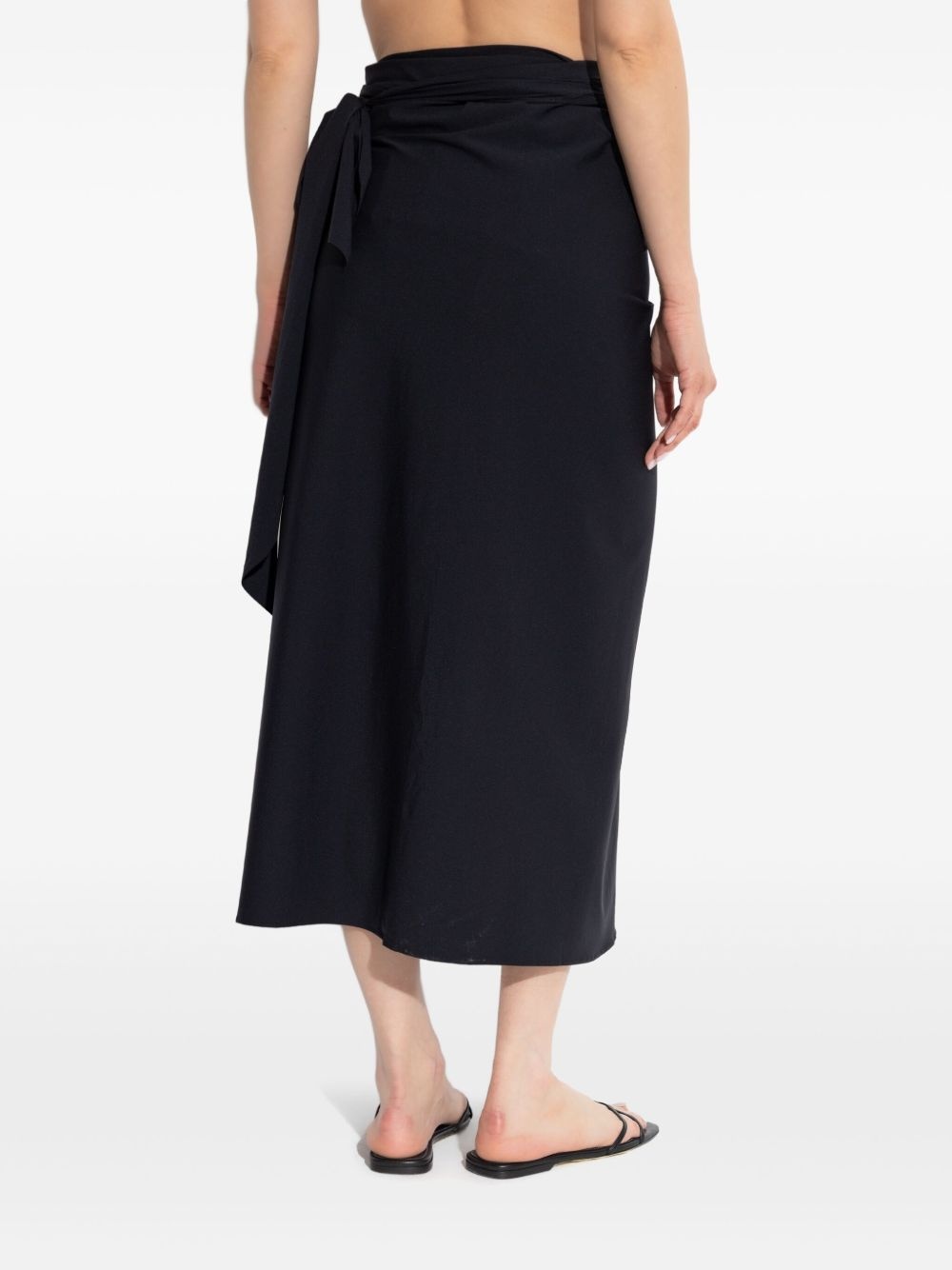 ruched midi skirt - 4