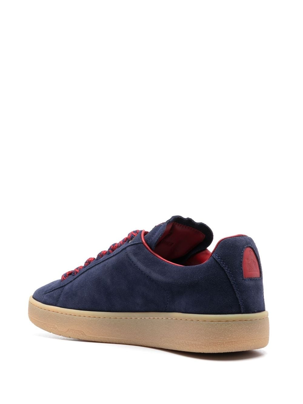 lace-up low-top sneakers - 3