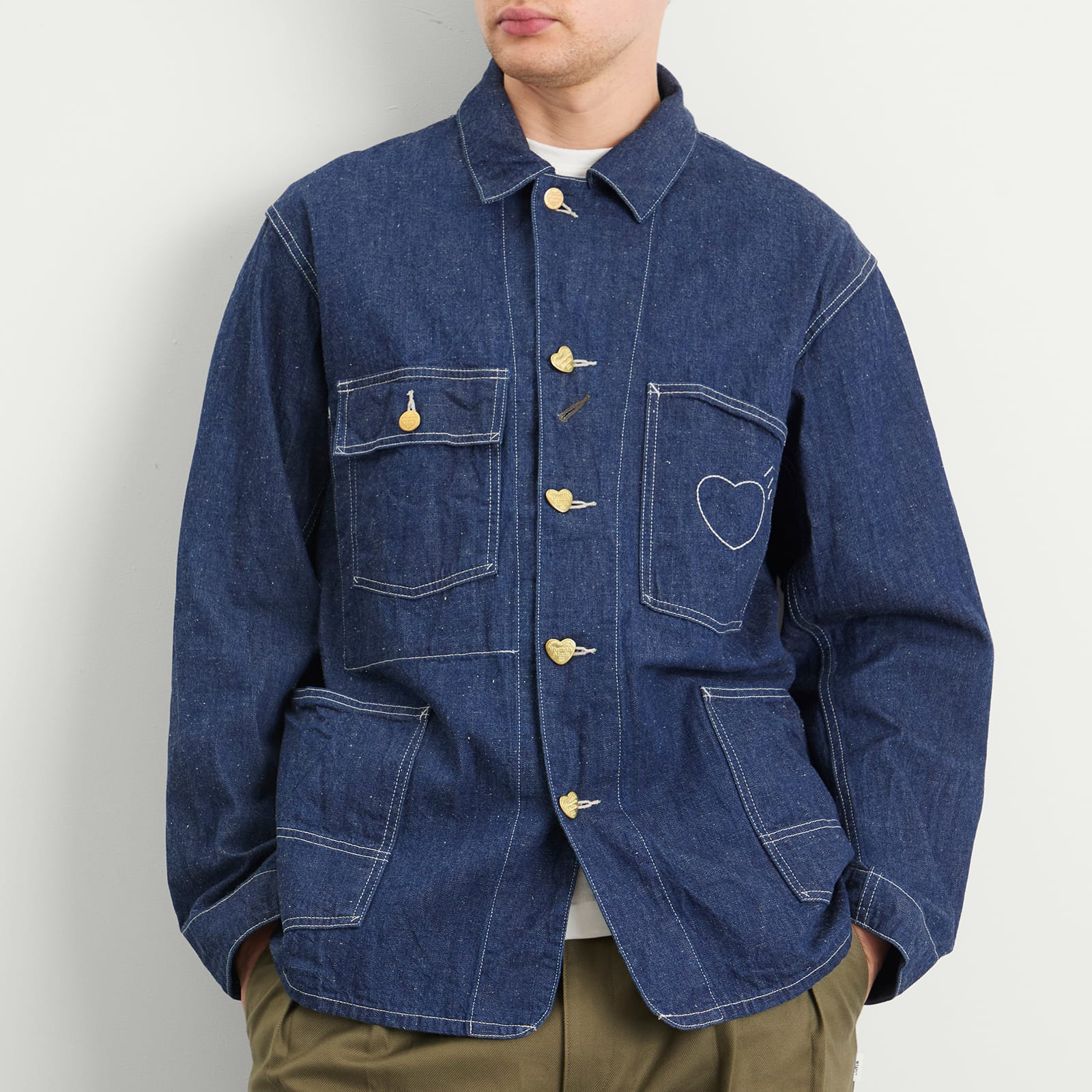 Human Made Denim Coverall Jacket - 5