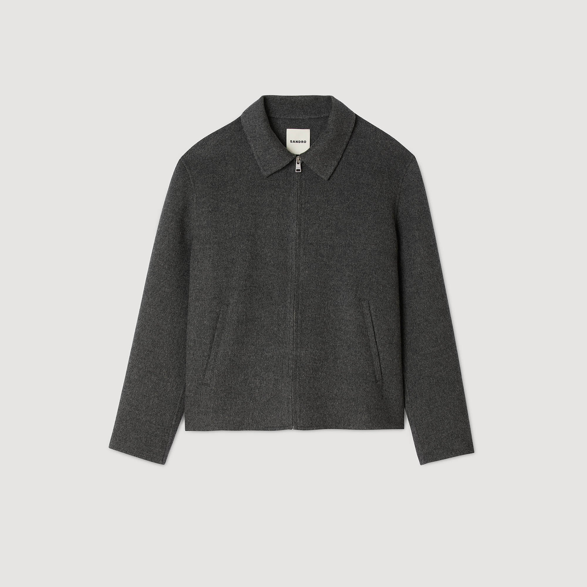 DOUBLE-FACED WOOL JACKET - 6