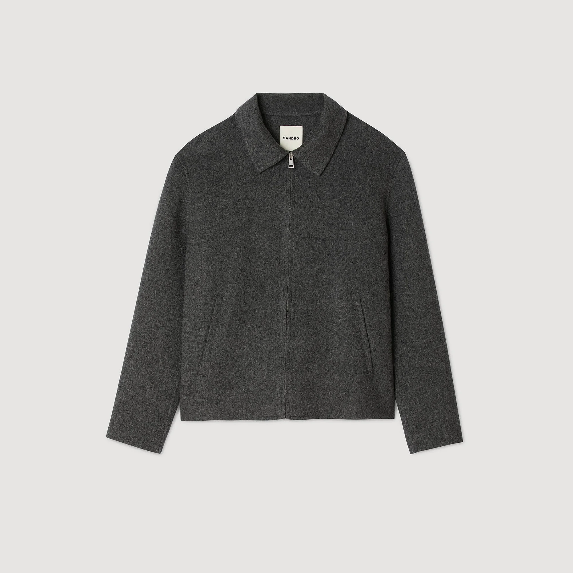 DOUBLE-FACED WOOL JACKET - 1