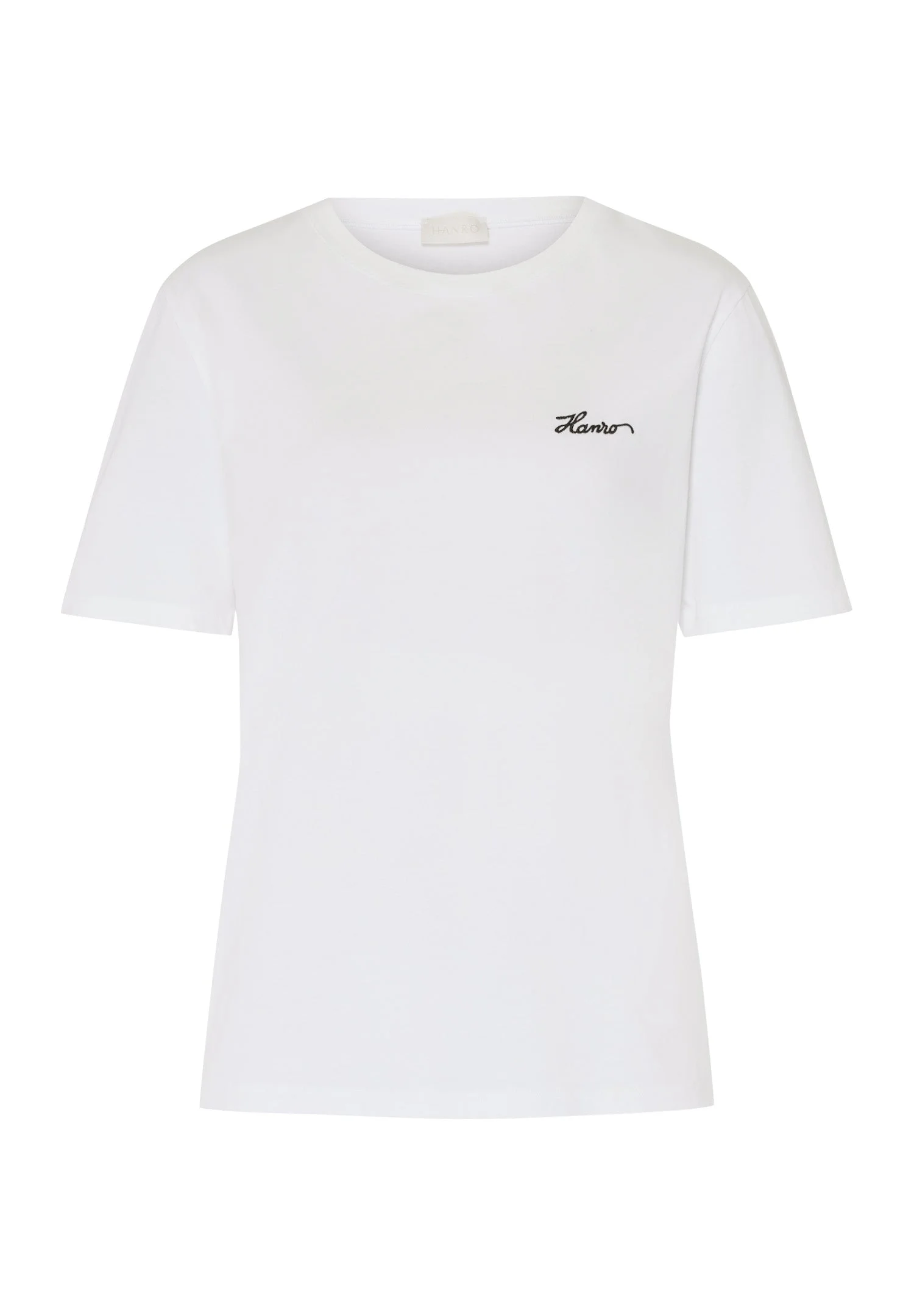 Natural Shirt Cotton Embroidered Logo T-Shirt - 1