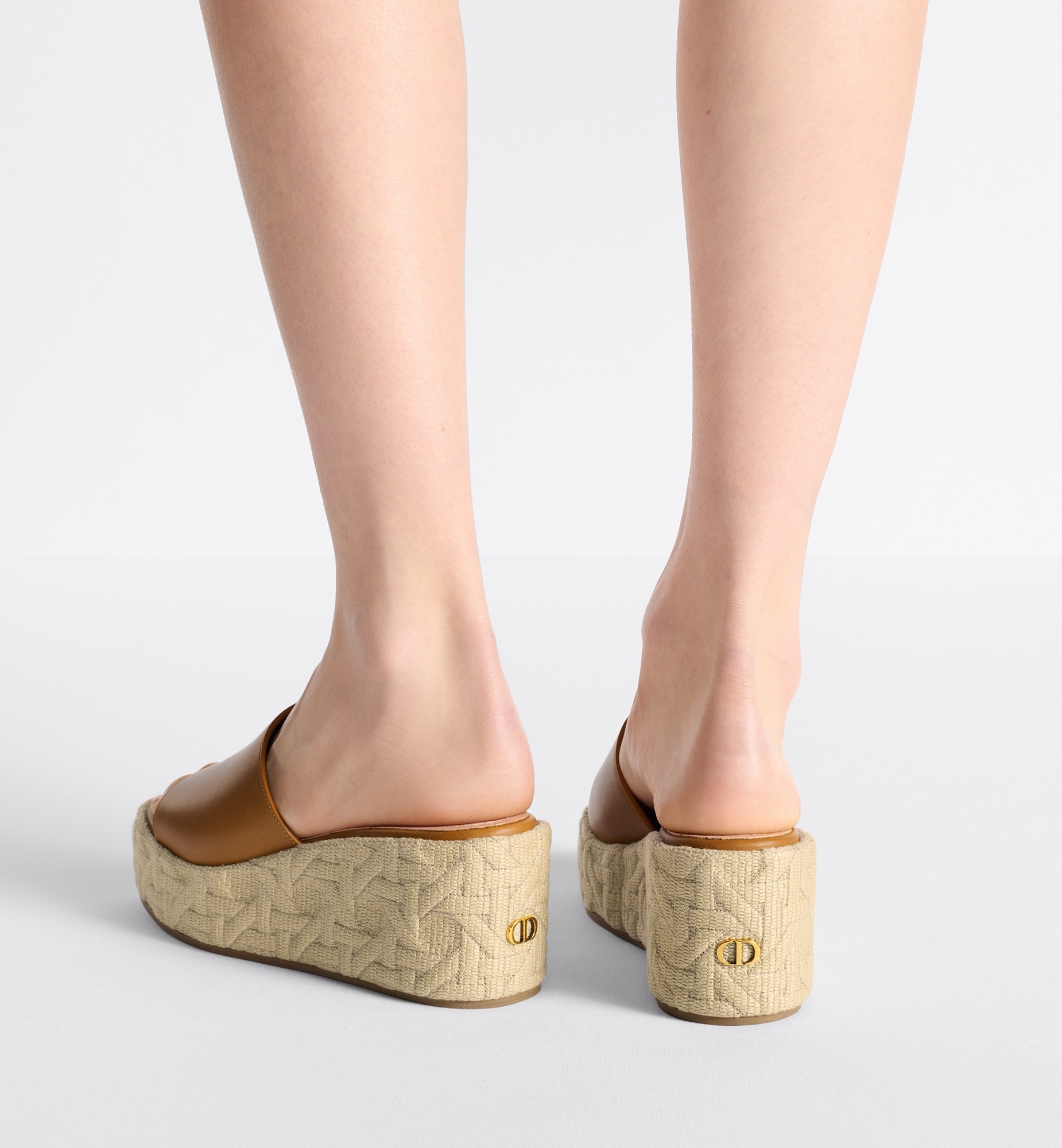 ☆レトロ×トレンド感☆Attitude Dior ウェッジスライド Dior Attitude Dior Wedge Slide | REVERSIBLE