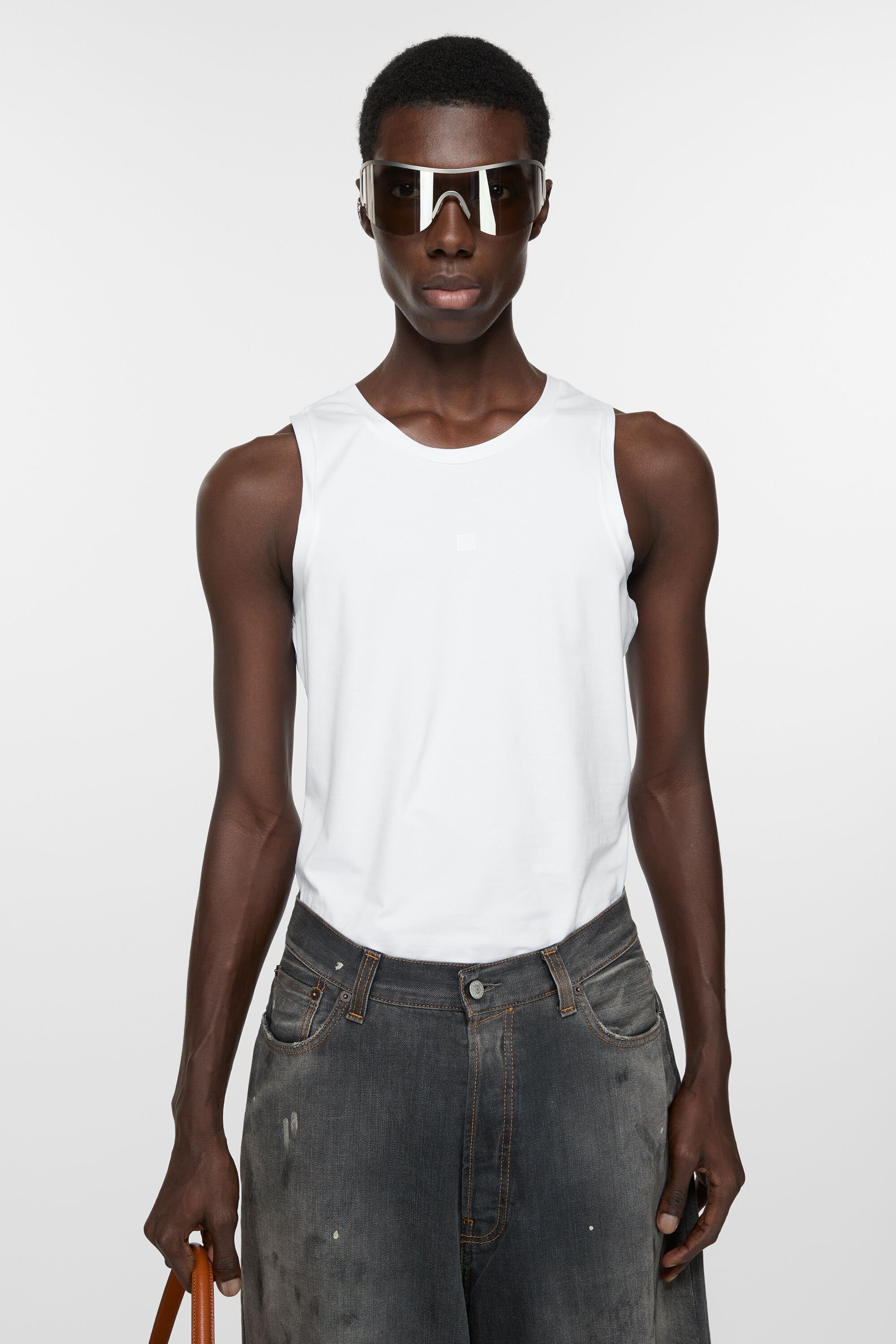 Jersey tank top - Optic White - 2