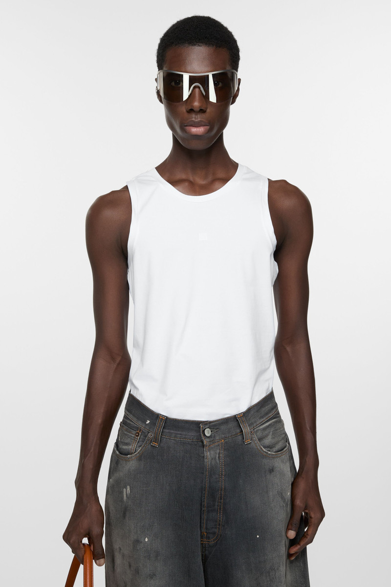 Acne Studios Jersey tank top - Optic White outlook