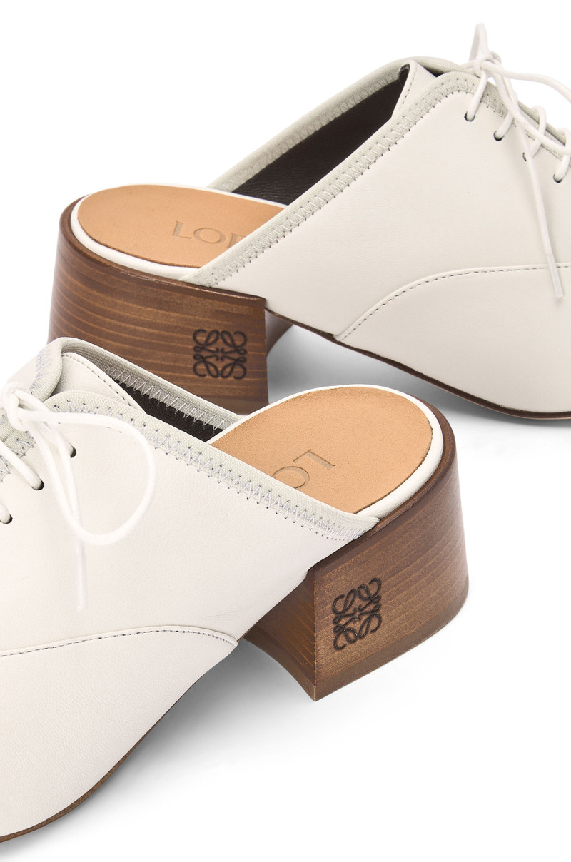 Slip on soft derby in lambskin 4