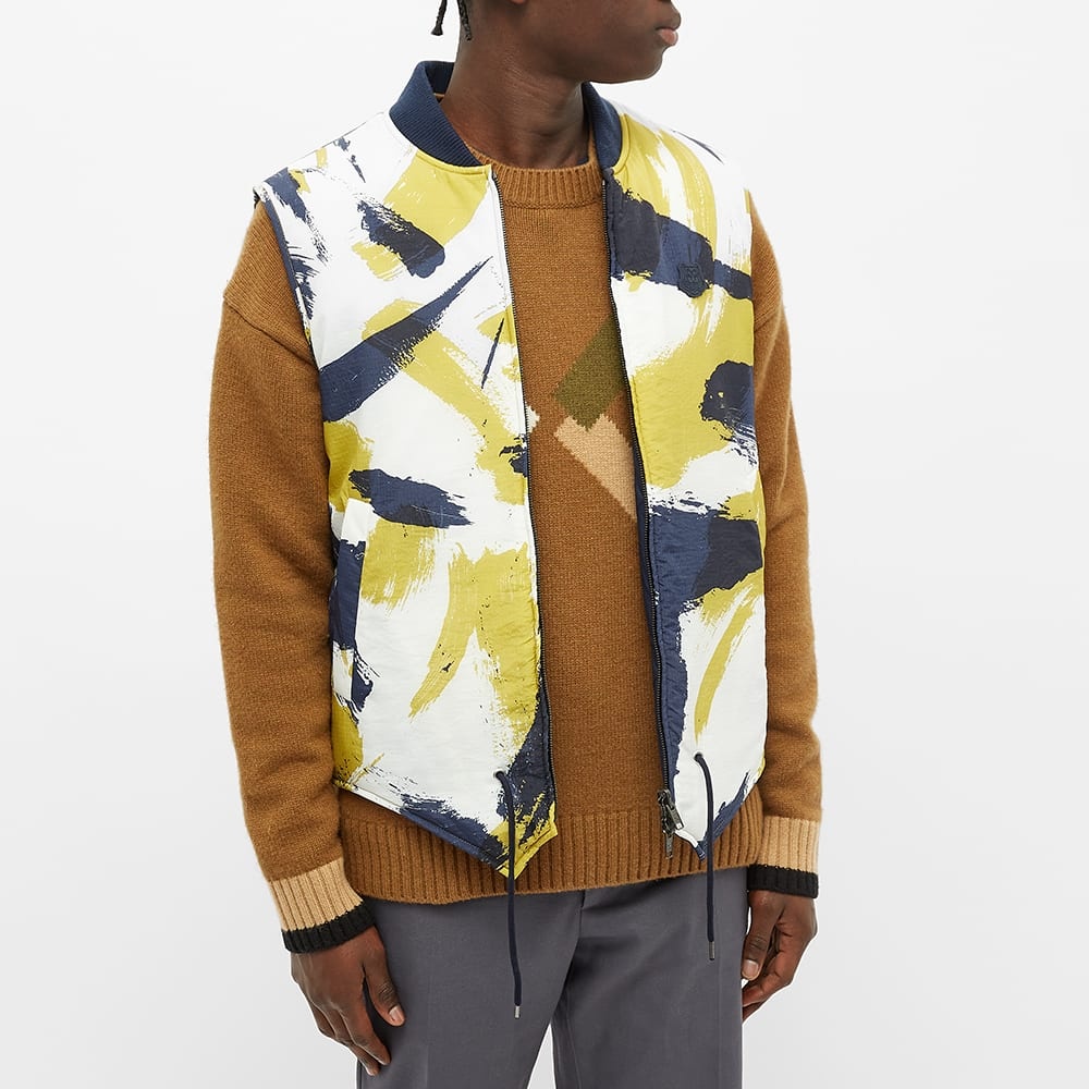 Kenzo Reversible Quilted Camo Vest - 6