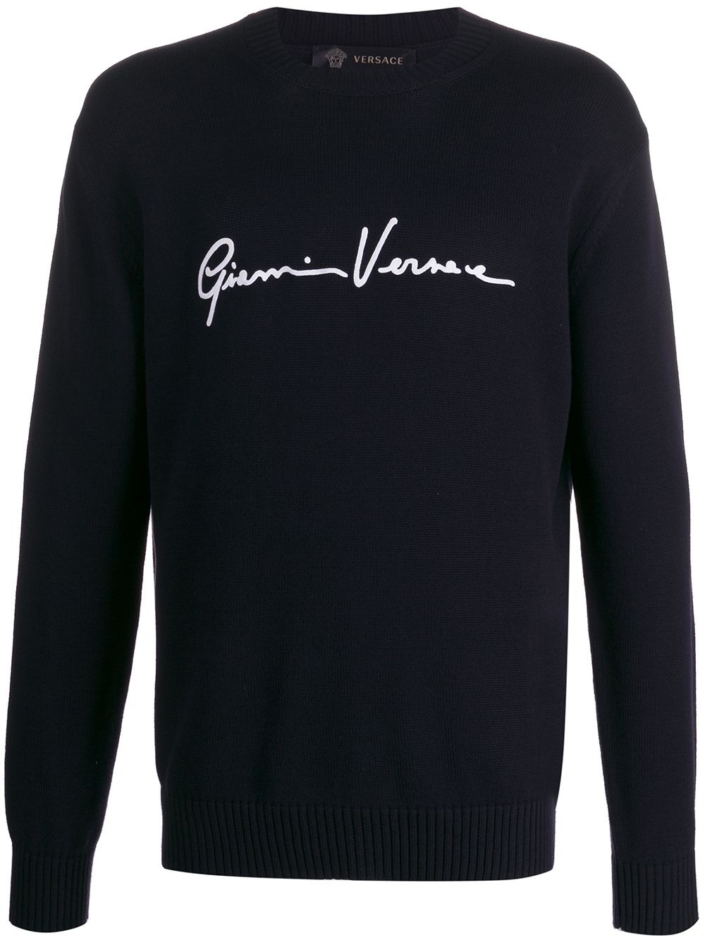 embroidered logo jumper - 1