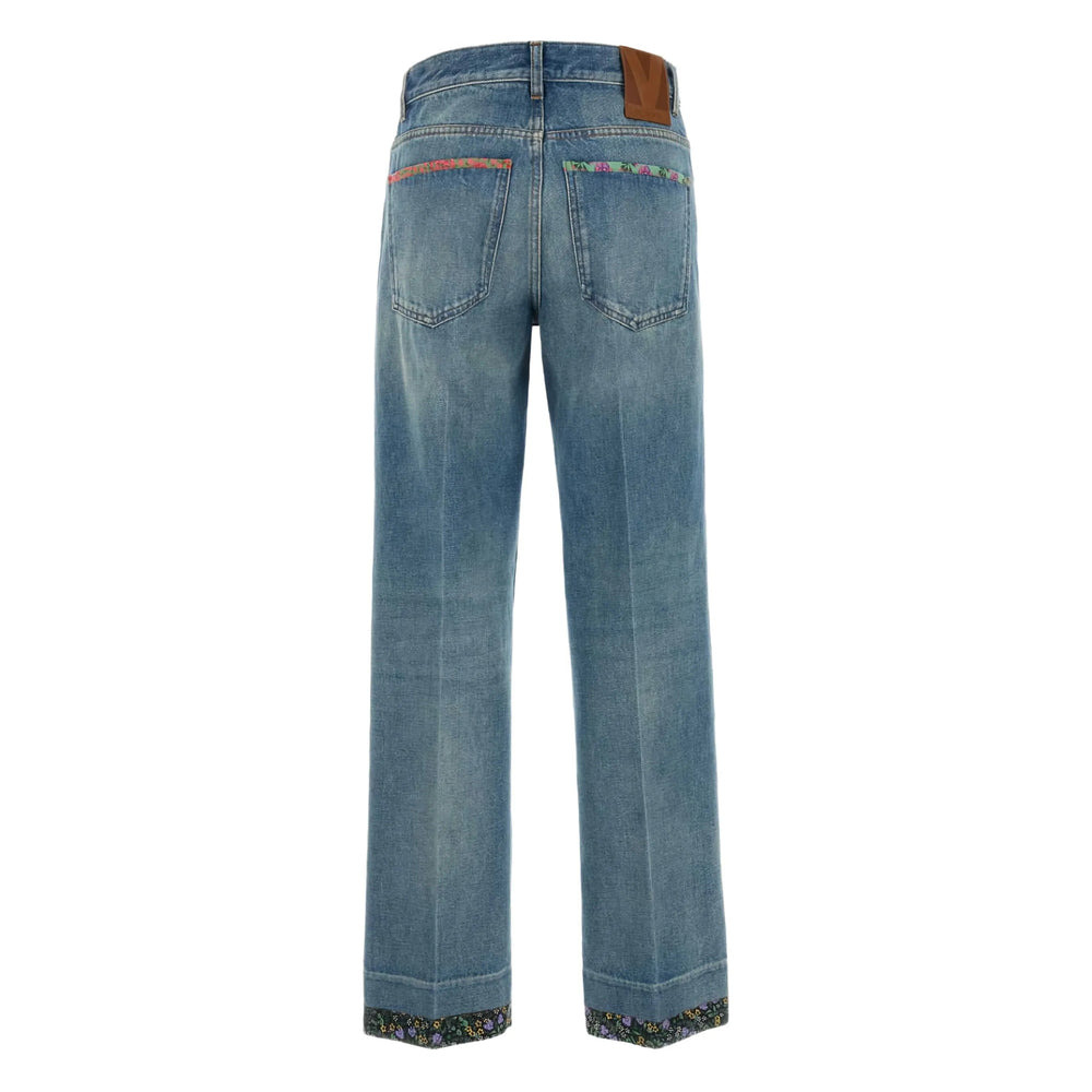 Valentino Blue Denim - Boyfriend Jeans Women - 4