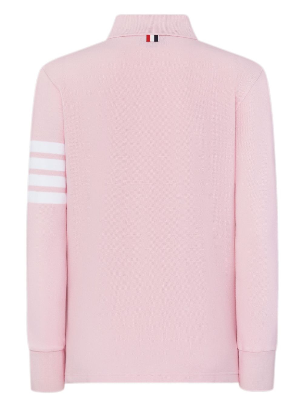 three-stripe long-sleeved polo shirt - 7
