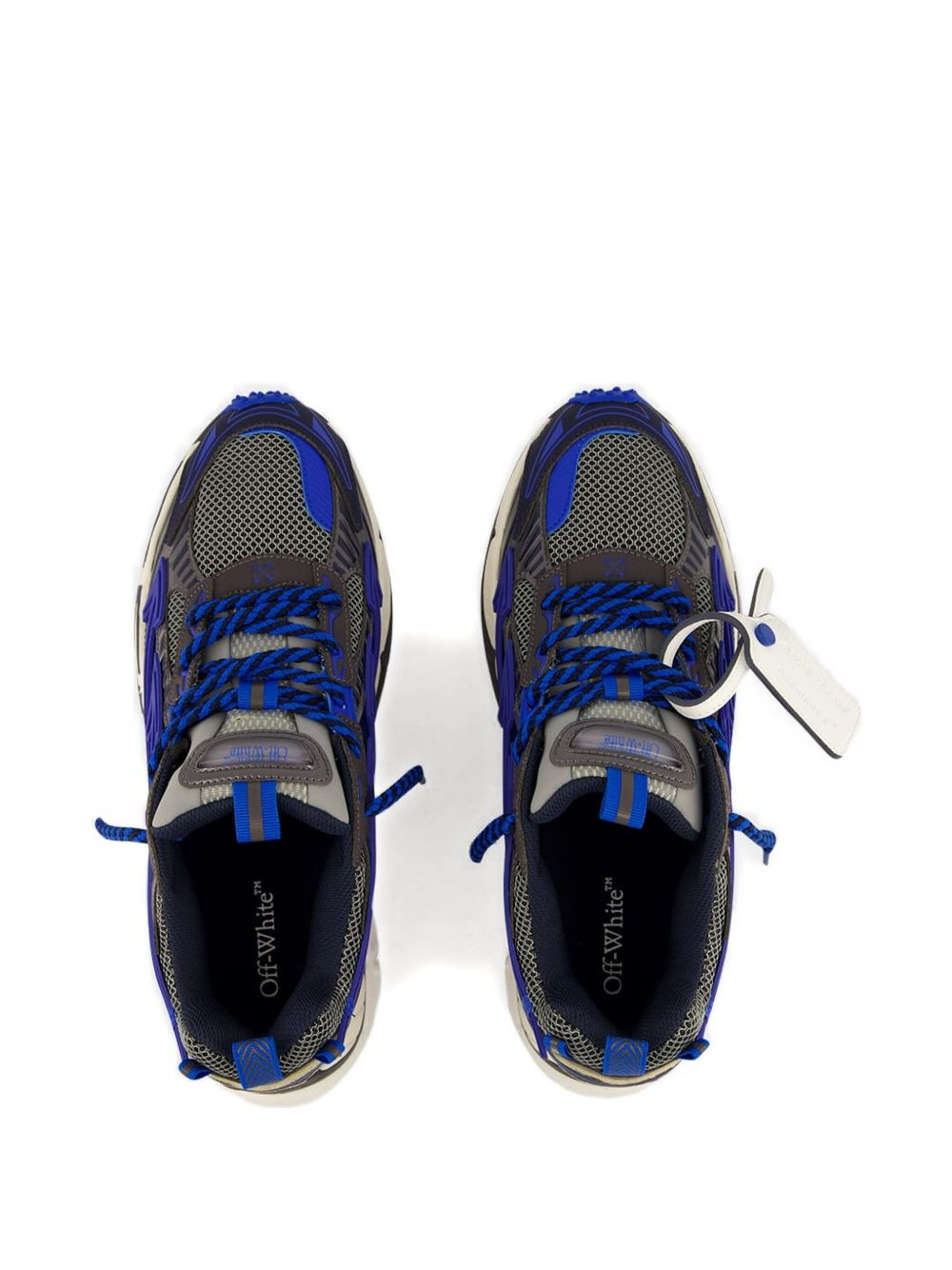 Ow Be Right Back lace-up strap sneakers - 4