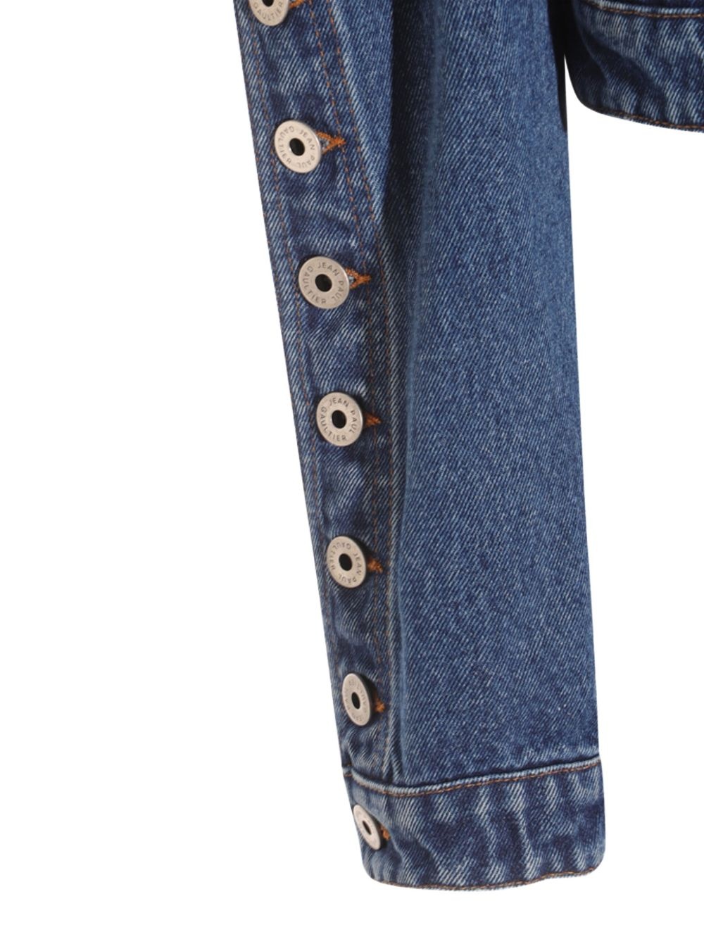 cropped denim jacket - 3