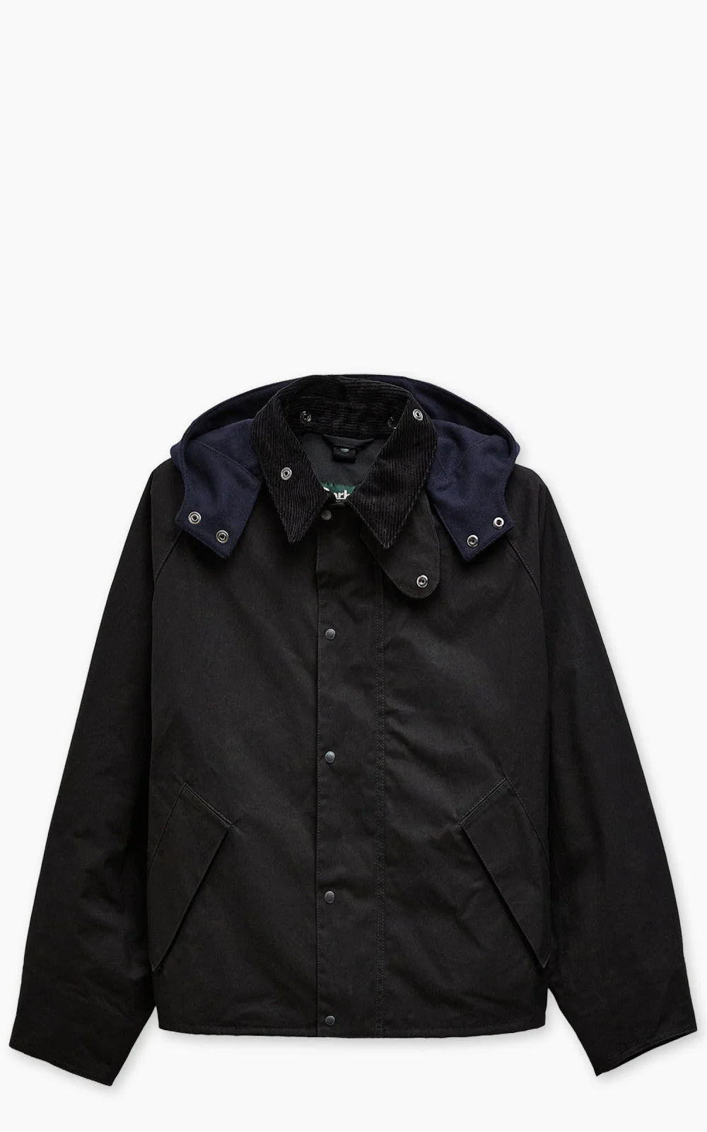 BARBOUR X KAPTAIN SUNSHINE SHORT CRUISER BLACK - 1