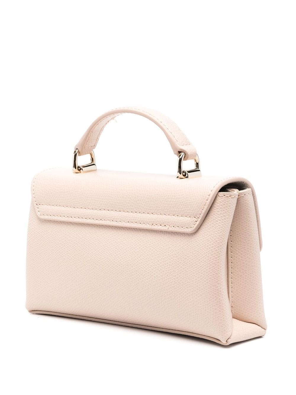logo-buckle leather tote bag - 3