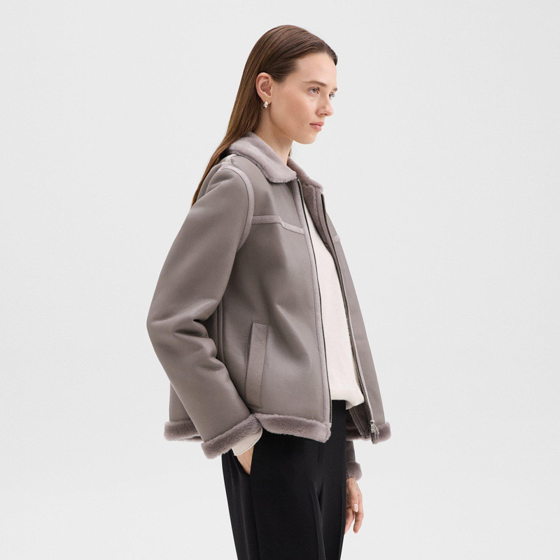 Aviator Jacket in Shearling 3