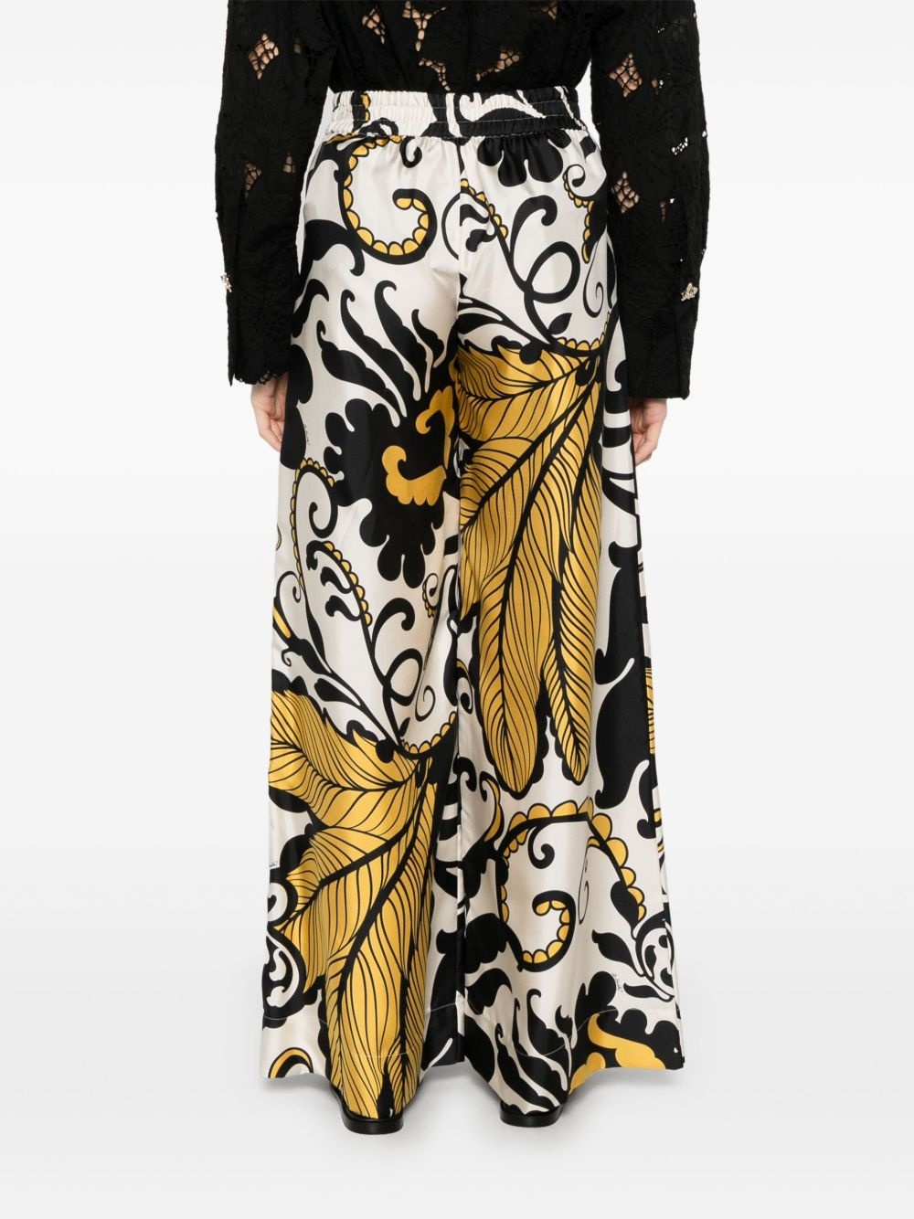 Marea-print palazzo pants - 4