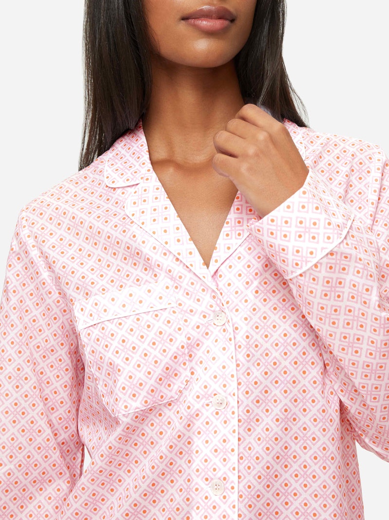 Women's Pyjamas Ledbury 56 Cotton Batiste Pink - 2