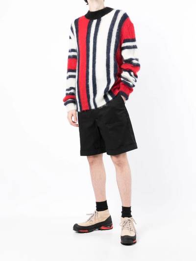 Moncler mid-rise bermuda shorts outlook