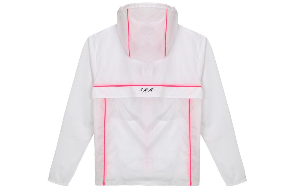 Under Armour Run Anywhere Hooded Jacket 'White Pink' 1374229-100 - 2