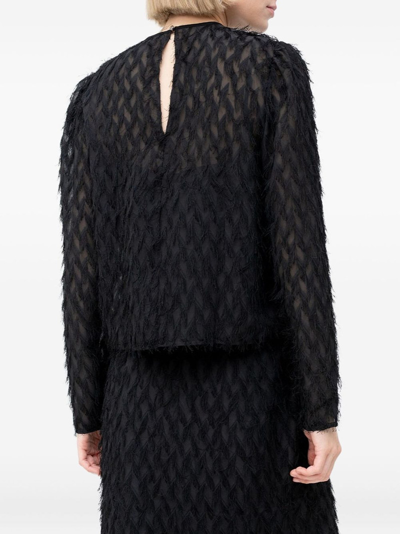 HUGO textured blouse outlook