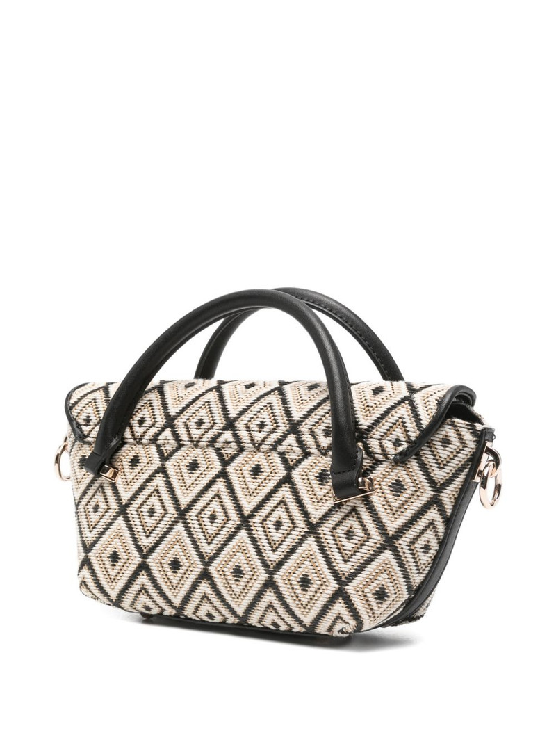 GUESS USA mini Sophia diamond-pattern tote bag outlook