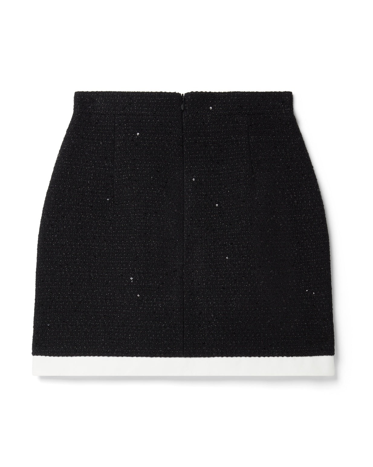 Curved Hem Mini Skirt - 2