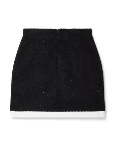 CASABLANCA Curved Hem Mini Skirt outlook