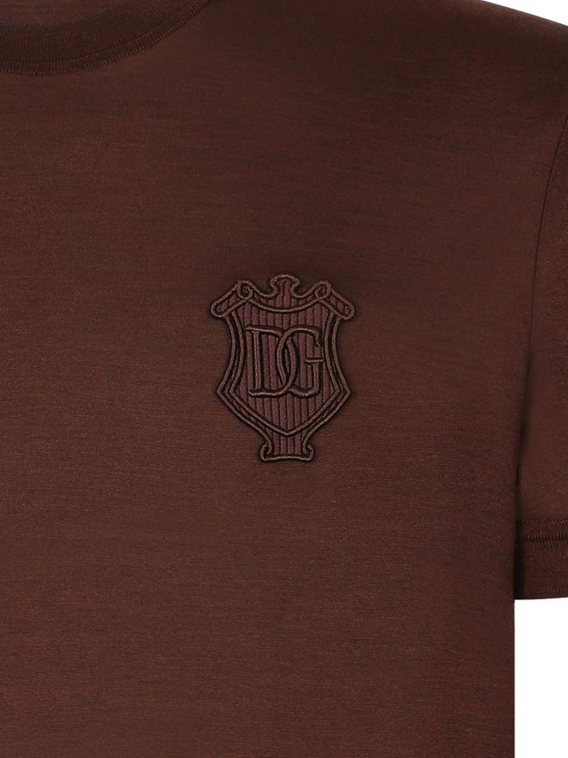 Dolce & Gabbana embroidered logo t-shirt outlook