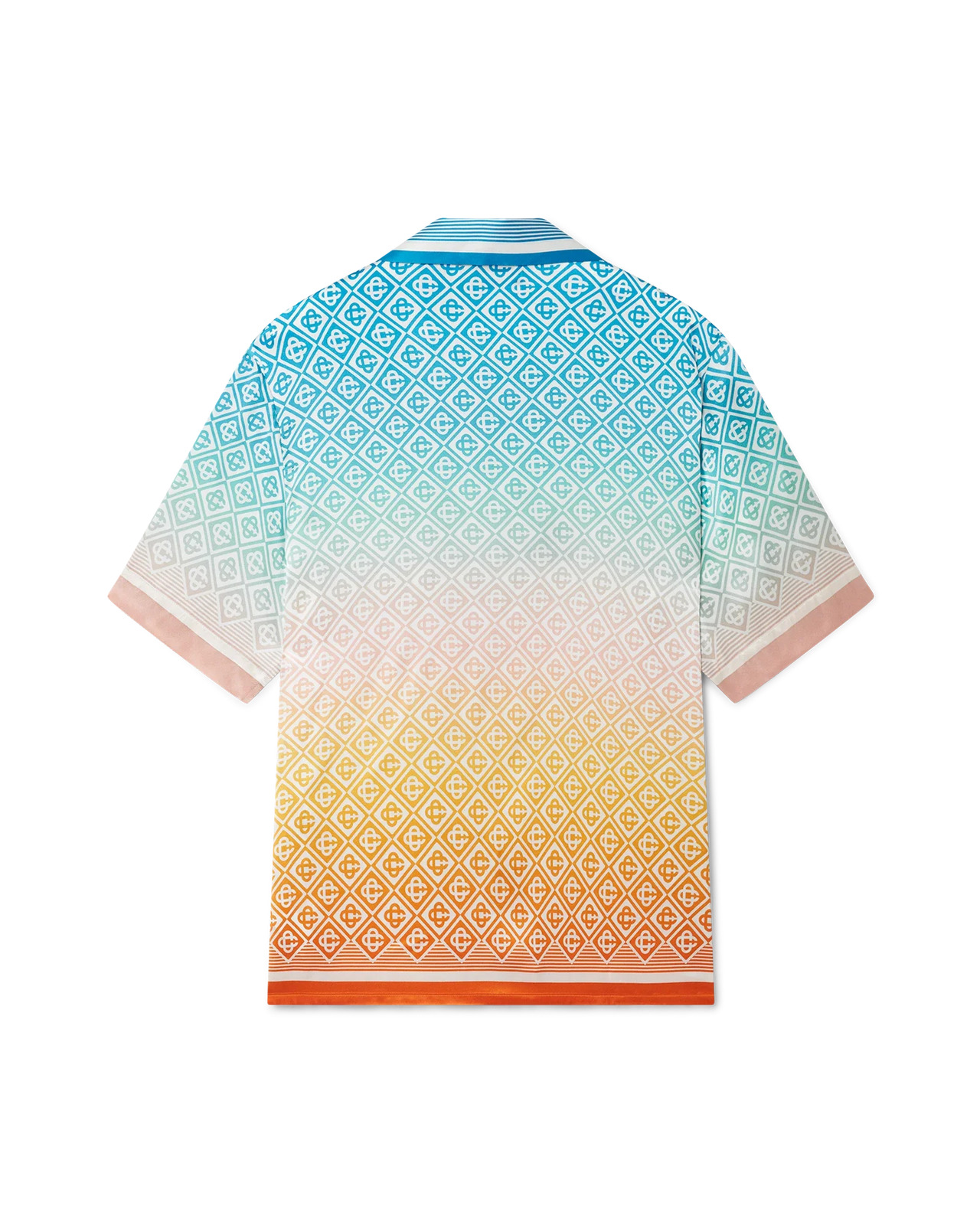 Gradient Monogram Silk Shirt | Casablanca Paris - 2