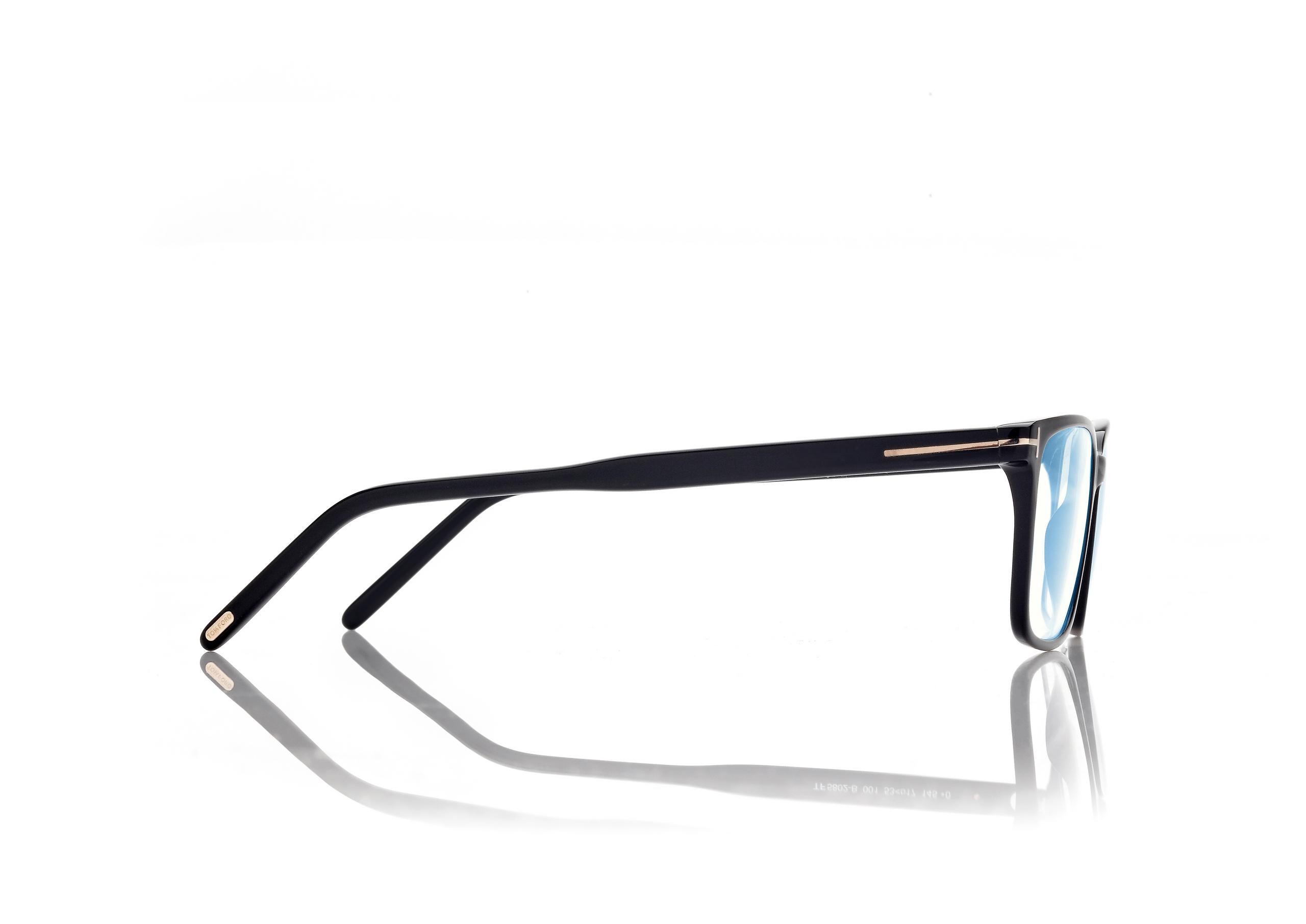 BLUE BLOCK SQUARE OPTICALS - 3