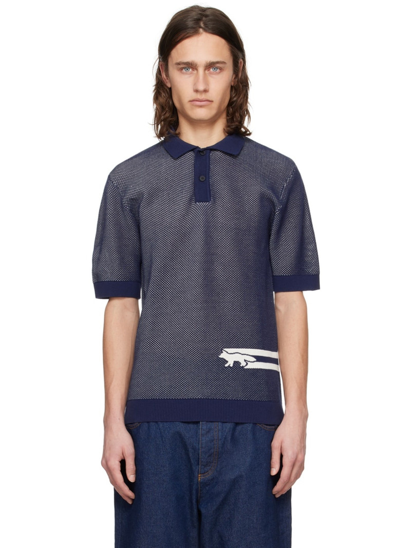 Navy Sheer Polo 1