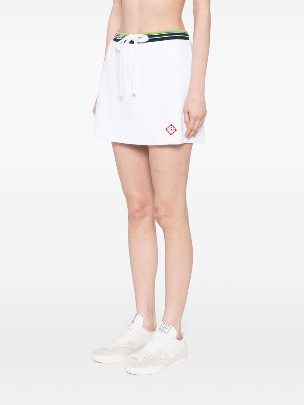 velour tennis skirt - 3