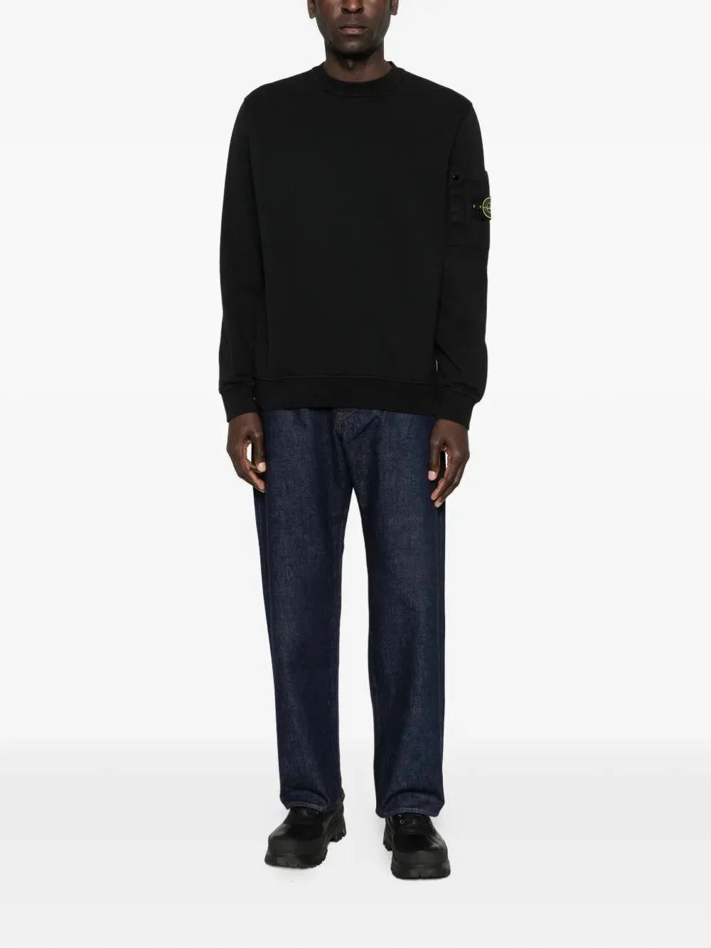 STONE ISLAND - Men Basic Crew Neck Sweatshirt - 1